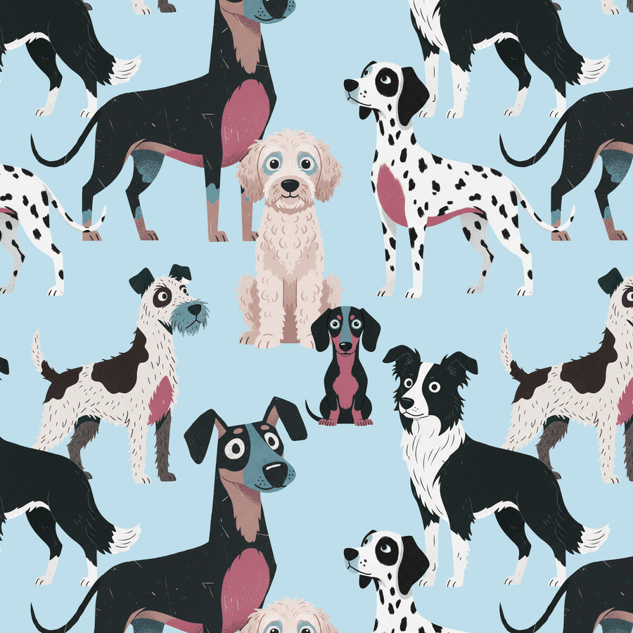 Good Dogs — Browny Reds & Cyan